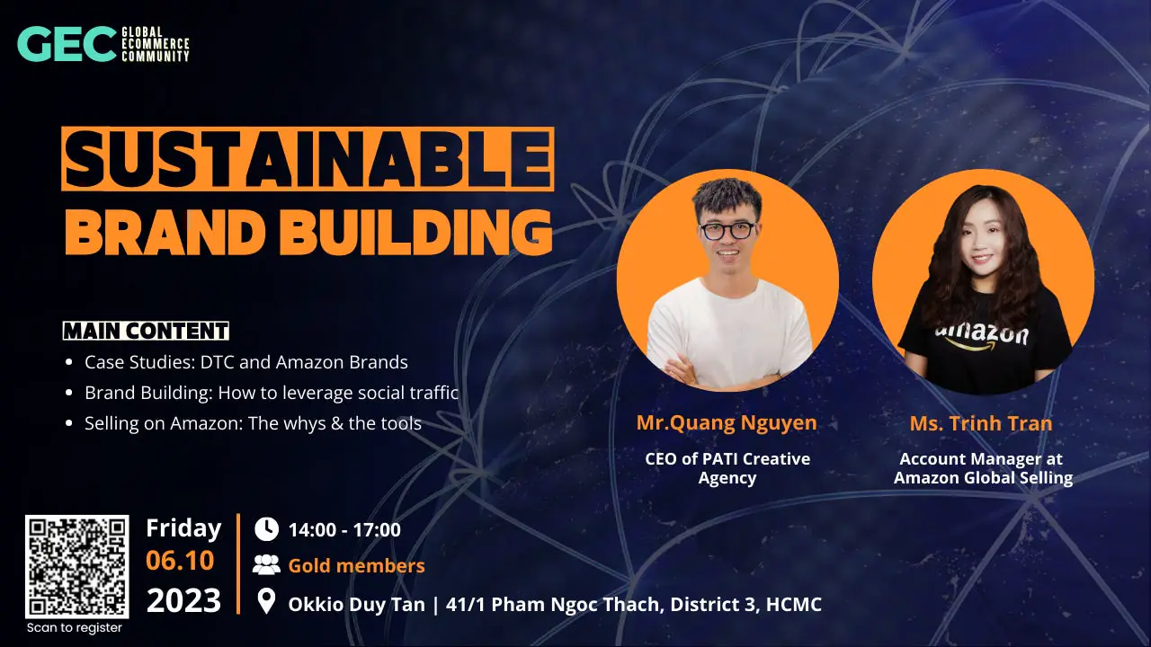 Workshop: Brand Building - The sustainable path of E-commerce business