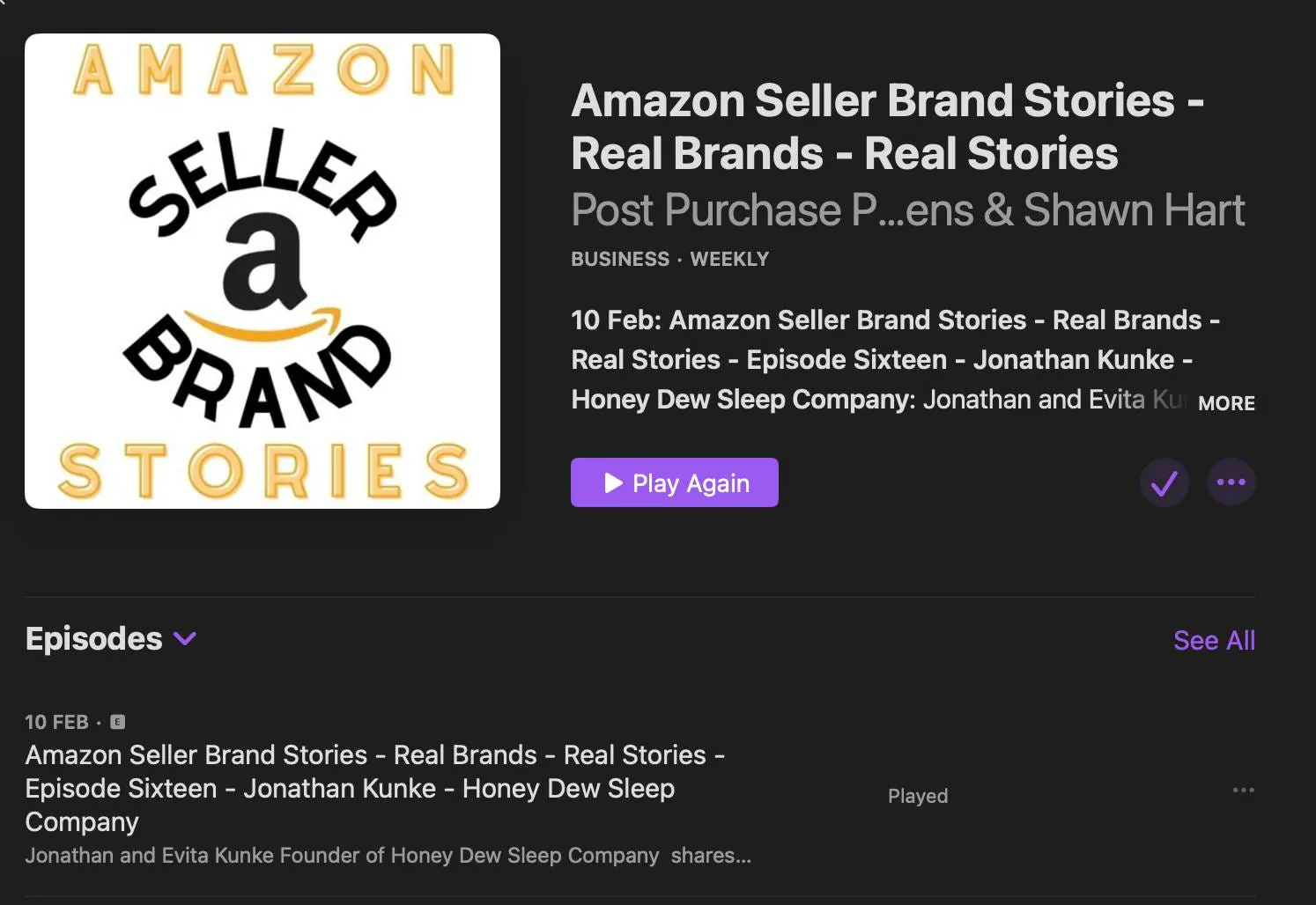 Amazon Seller Brand Stories - Honey Dew Sleep