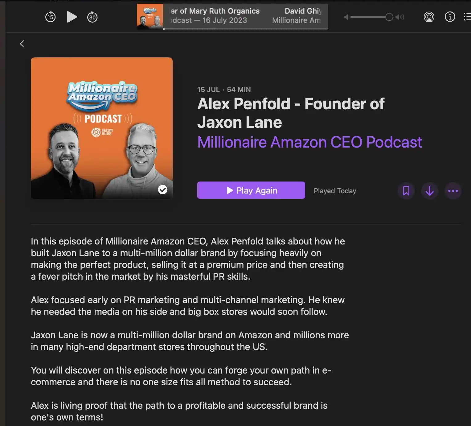 Phỏng vấn Alex Penfold, founder của Jaxon Lane Skincare - Amazon Brand