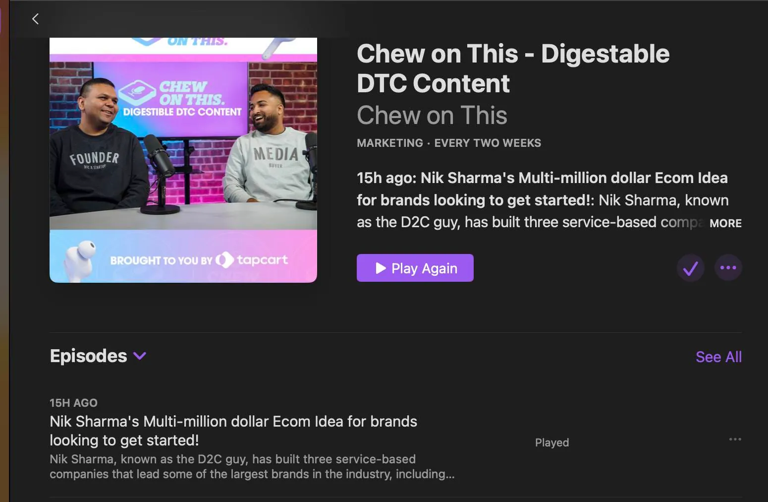 Podcast phỏng vấn Nik Sharma - wonderkid trong giới DTC!